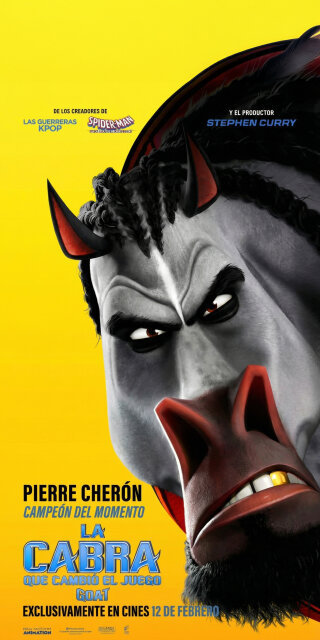 Featuring the determined expression of the animated La Cabra, this striking 4K wallpaper with its vibrant yellow background and unique character design offers an ideal phone wallpaper for iPhone users. Captured in stunning 4K, this captivating image is a must-have for fans of the upcoming film. | cartoon movie poster animated iphone wallpaper mobile 4k wallpaper hd wallpaper yellow background the goat la cabra Featuring the determined expression of the animated La Cabra, this striking 4K wallpaper with its vibrant yellow background and unique character design offers an ideal phone wallpaper for iPhone users. Captured in stunning 4K, this captivating image is a must-have for fans of the upcoming film.